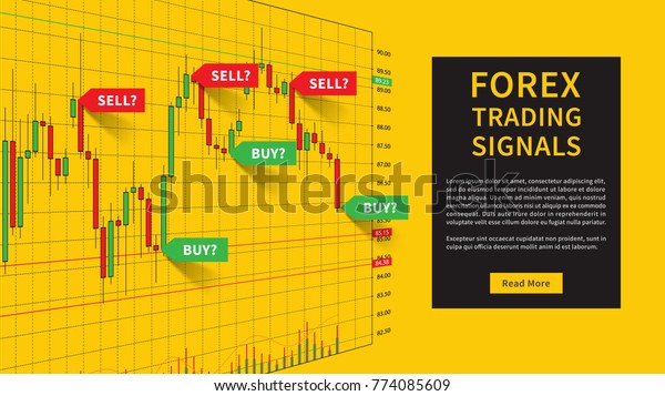 Forex Trading Indicators Vector Illustration On Stock Vector - 